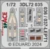 Eduard Accessories P-51D-5 SPACE - SPACE 3D cockpit-részletező készlet
