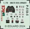 Eduard Accessories P-51D-5 SPACE - SPACE 3D cockpit-részletező készlet