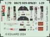 Eduard Accessories L-29 SPACE - SPACE 3D cockpit-részletező készlet
