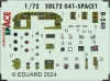 Eduard Accessories B-24H SPACE 1/72 - SPACE 3D cockpit-részletező készlet