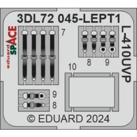   Eduard Accessories L-410UVP SPACE  EDUARD - SPACE 3D cockpit-részletező készlet