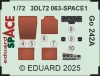 Eduard Accessories Go 242A SPACE  IBG - Go 242A IBG – SPACE 3D cockpit-részletező készlet