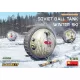 MiniArt Soviet Ball Tank with Winter Ski. Interior Kit – 1:35 harcjármű makett