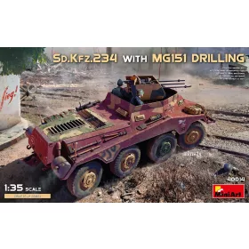   MiniArt Sd.Kfz.234 with MG151 Drilling – 1:35 harcjármű makett