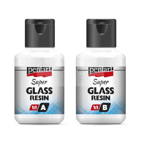 Pentart Szuper üveggyanta 1:1 szett 40 ml - 40053