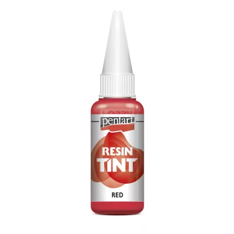 Pentart Gyantaszínező tinta piros 20 ml - 40063