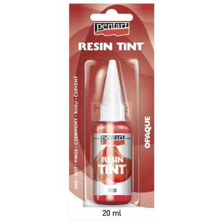 Pentart Gyantaszínező tinta piros 20 ml - 40063
