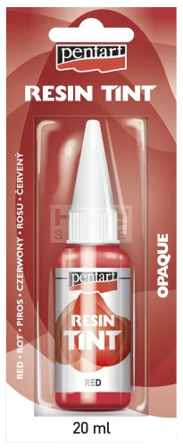 Pentart Gyantaszínező tinta piros 20 ml - 40063