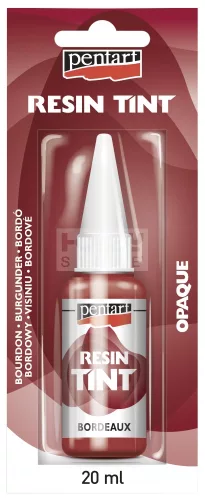 Pentart Gyantaszínező tinta bordó 20 ml - 40064
