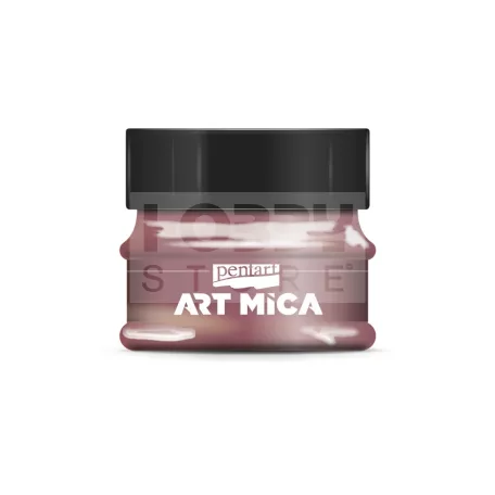 Pentart Art Mica - effekt csillámpor szuperpiros 40079