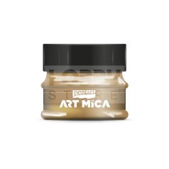 Pentart Art Mica - effekt csillámpor aranybarna 40084