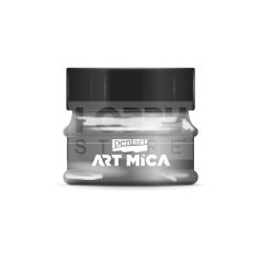 Pentart Art Mica - effekt csillámpor antracit 40085