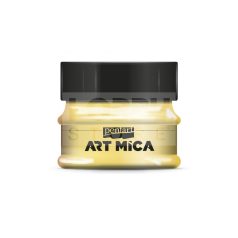 Pentart Art Mica - effekt csillámpor sárga 40092