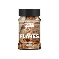   Pentart színes fólia pehely - barokkarany - min 1 gr - 40093