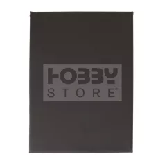   Keskeny keretű feszített festővászon - fekete 18x1.9x24 cm 40189