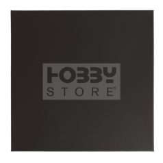   Keskeny keretű feszített festővászon - fekete 40x1.9x40 cm 40195