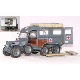   Plus Model Deutscher Krankenwagen Kfz.31 Steyr 640 – járműmakett