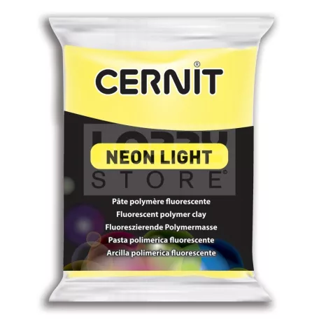 Cernit süthető gyurma N°1, 56 g - neonsárga 40682