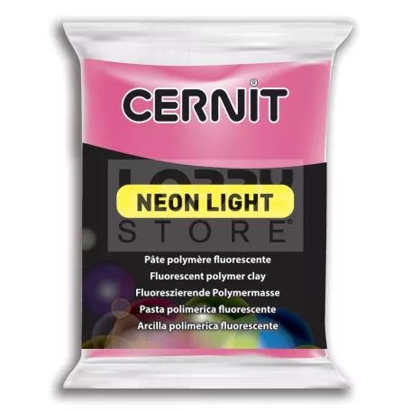 Cernit süthető gyurma N°1, 56 g - neonfukszia 40684