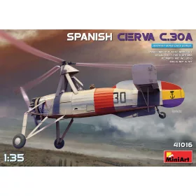 MiniArt Spanish Cierva C.30A – 1:35 repülőgép makett