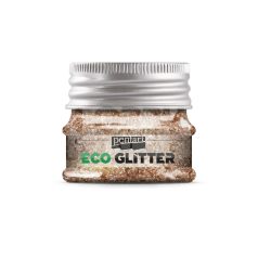 Pentart ECO glitter -  rózsaarany - finom 15 gr - 41120