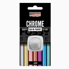   Pentart Rub-on pigment chrome effect 0,5 g silver (ezüst) 41350