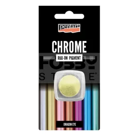   Pentart Rub-on pigment chrome effect 0,5 g dragon eye (sárkányszem) 41354