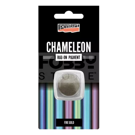 Pentart Rub-on pigment chameleon effect 0,5 g  fire gold (tűzarany)  41361