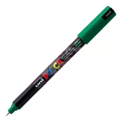   UNI POSCA PC-1MR ZÖLD színű tűhegyű dekormarker-filctoll 0.7 mm - 41954U