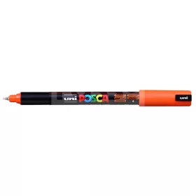   UNI POSCA PC-1MR NARANCS színű tűhegyű dekormarker-filctoll 0.7 mm - 41956U
