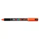 UNI POSCA PC-1MR NARANCS színű tűhegyű dekormarker-filctoll 0.7 mm - 41956U