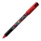 UNI POSCA PC-1MR PIROS színű tűhegyű dekormarker-filctoll 0.7 mm - 41958U