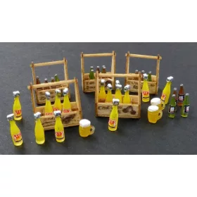   Plus Model Berry and lemonade crates – dioráma kellék makett