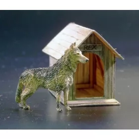 Plus Model Dog house – dioráma építmény makett
