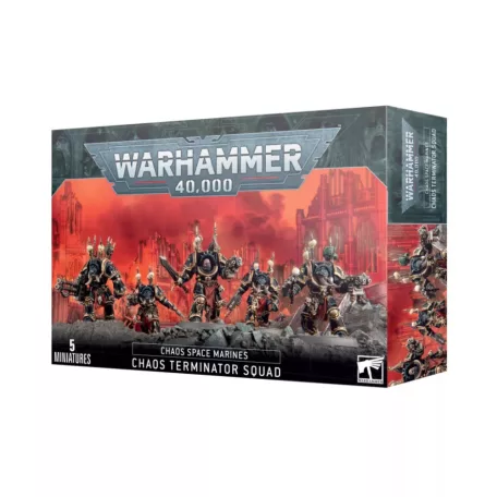 Warhammer 40,000 Chaos Space Marines – Chaos Terminator Squad