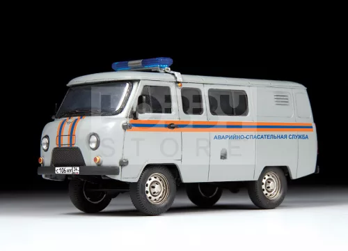 Zvezda UAZ 3909 Emergency makett 1:43 (43002Z)
