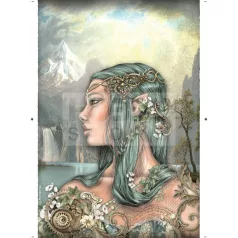   Stamperia A4 rizspapír csom.-  Magic Forest amazon - DFSA4748