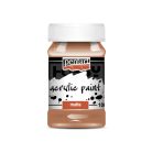 Pentart Matt vörösbarna agyag színű akrilfesték - hobbi festék 100 ml 4320