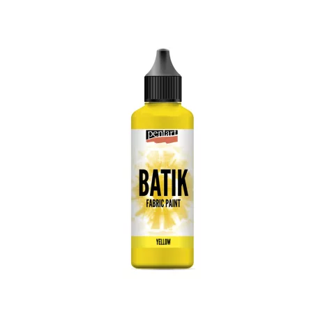 Pentart - Batikfesték (textilfesték) sárga - 80 ml - 43239