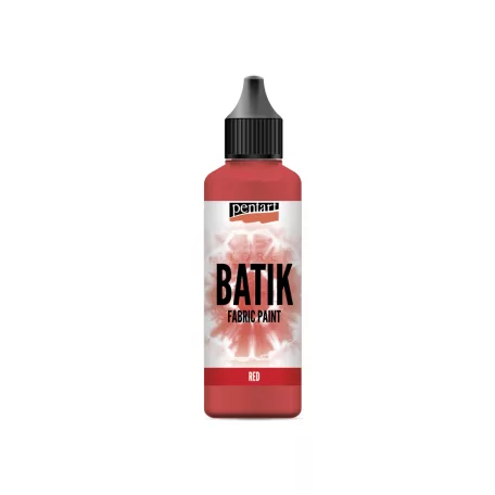 Pentart - Batikfesték (textilfesték) piros - 80 ml - 43241
