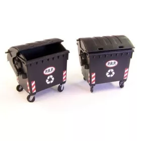 Plus Model Waste container – dioráma kellék makett