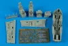 Aires TF-104 Starfighter Cockpit Set für Hasegawa-Bausatz - cockpitkészlet