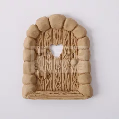 Hőre lágyuló fa Ajtó 8 x 6 cm 43411