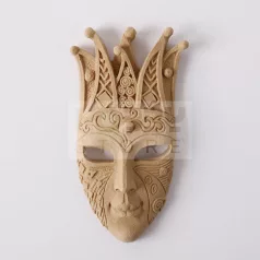Hőre lágyuló fa Maszk 10 x 4,5 cm 43412