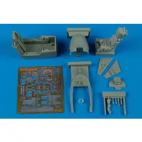   Aires Harrier GR Mk.7 cockpit set für Hasegawa Bausatz - cockpitkészlet