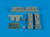 Aires A-7E Corsair II Electronic Bay für Hasegawa-Bausatz - elektronikai rekesz