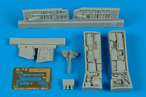 Aires A-7E Corsair II Electronic Bay für Hasegawa-Bausatz - elektronikai rekesz