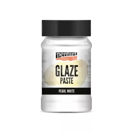 Pentart - Mázpaszta - gyöngyfehér színű 100 ml 43534