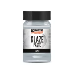 Pentart - Mázpaszta - ezüst színű 100 ml 43535
