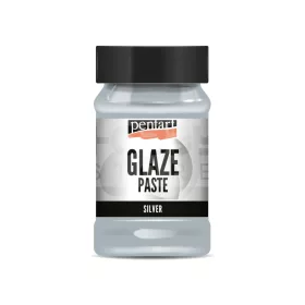 Pentart - Mázpaszta - ezüst színű 100 ml 43535